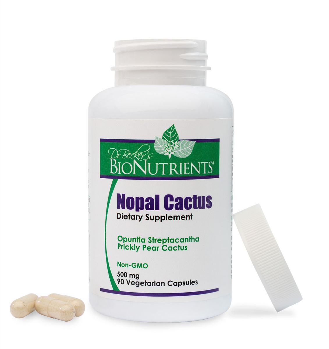 BIO INNOVATIONS: Nopal Cactus, 500mg, 90 Capsules